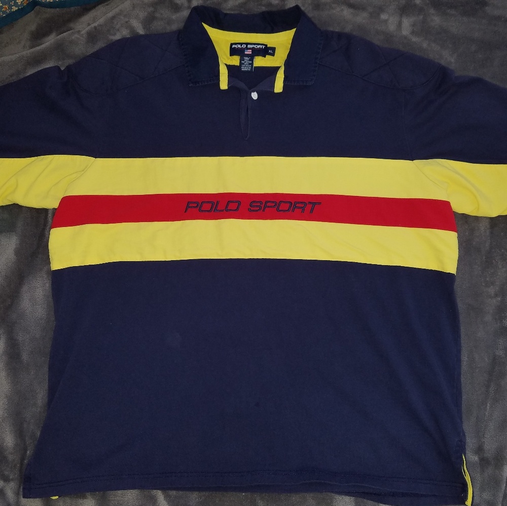 VINTAGE POLO SPORT COTTON/NYLON SS